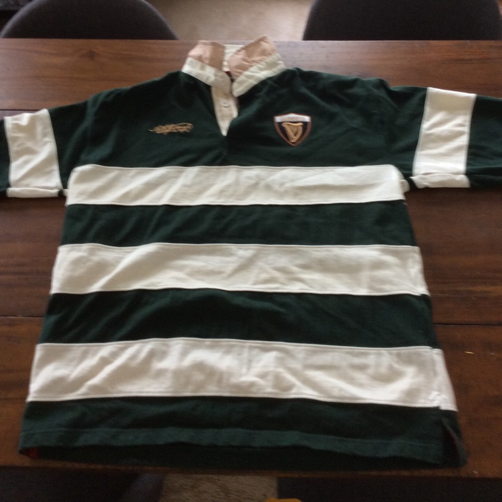 Guinness Rugby Longsleeve collared shirt